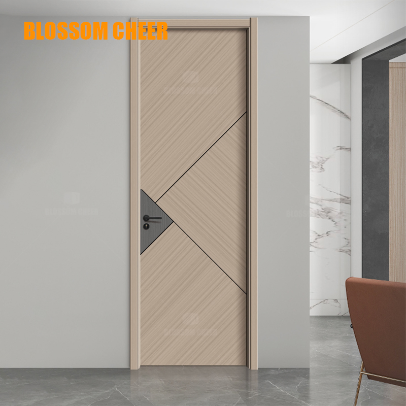 Modern Solid Composite Interior Door with Elegant Wood Finish