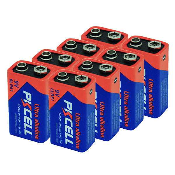 Батарейка алкалиновая 9V PKCELL 6LR61