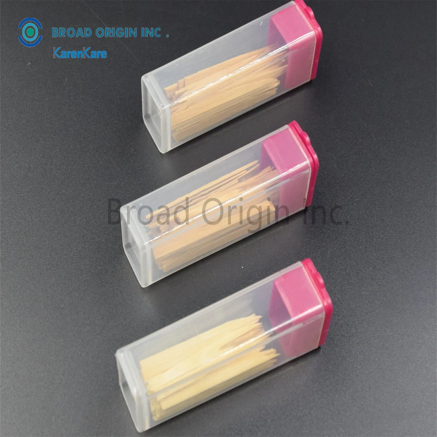 Eco-Friendly Bamboo Toothpicks Biodegradable for Teeth Cleaning Interdental Brush Picks