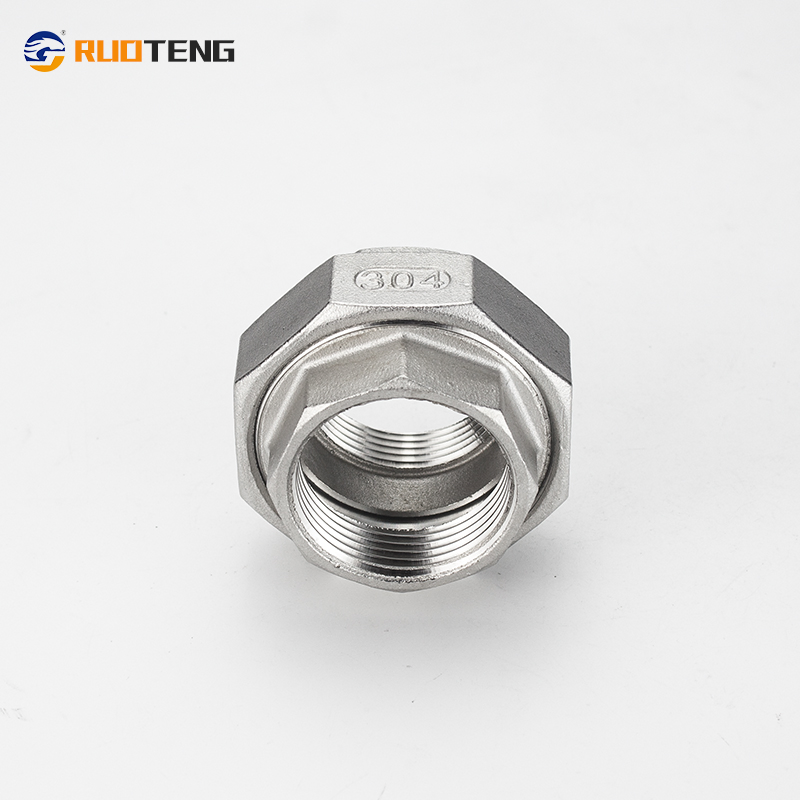 [Ruoteng] Stainless Steel Pipe Fitting SS304 BSPT NPT Female Threaded Union