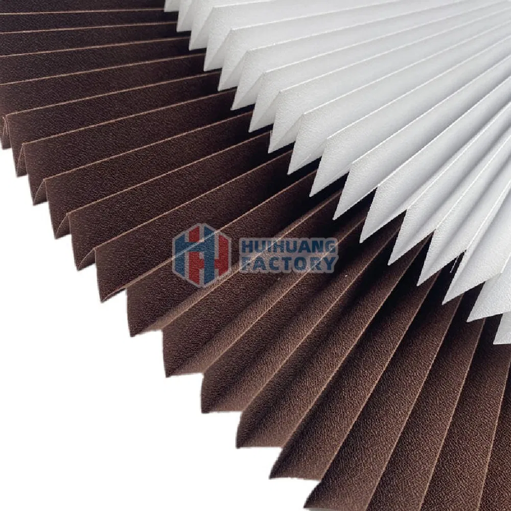 Pleated Blinds Plisse Curtain Pleated Shade Fabric Home Decor Curtain UV Resisdance