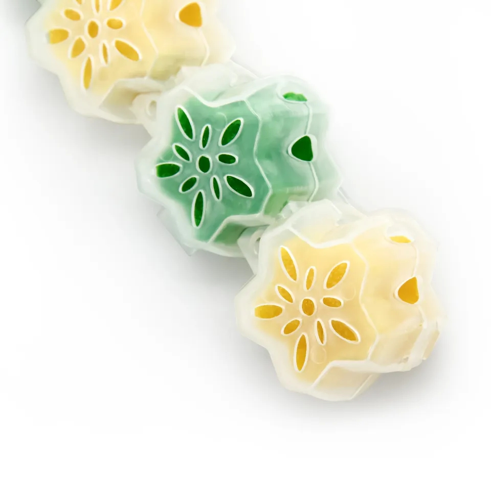 Household Colorful 5 Ball Hanging Flush Cleaner Toilet Freshener Ball