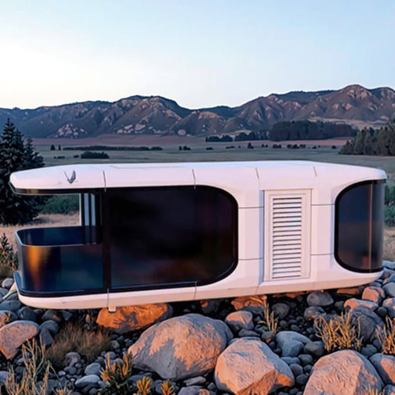 Portable Prefab Greenhouse Cabin Efficient Small Space Living Solution for Home Office Shop Office House Made Sandwich Panel