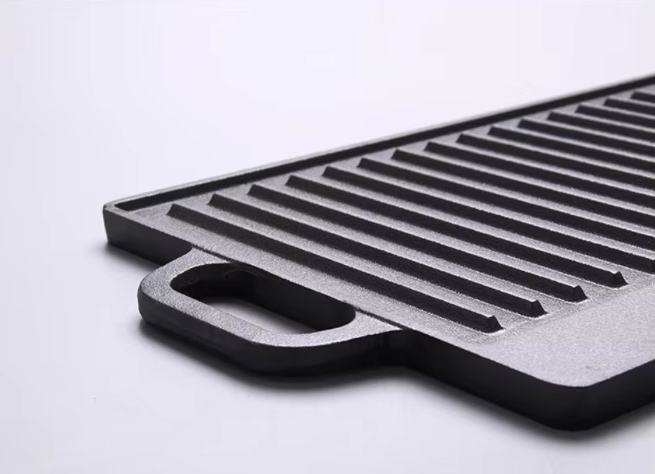 Top Value Heavy-Duty Cast Iron Griddle for Backyard BBQ and Kitchen Use