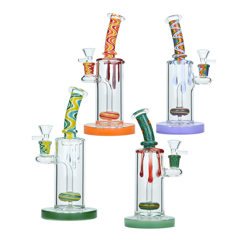 Hbking American Color Rod High End Glass Water Pipe Smoking Pipe