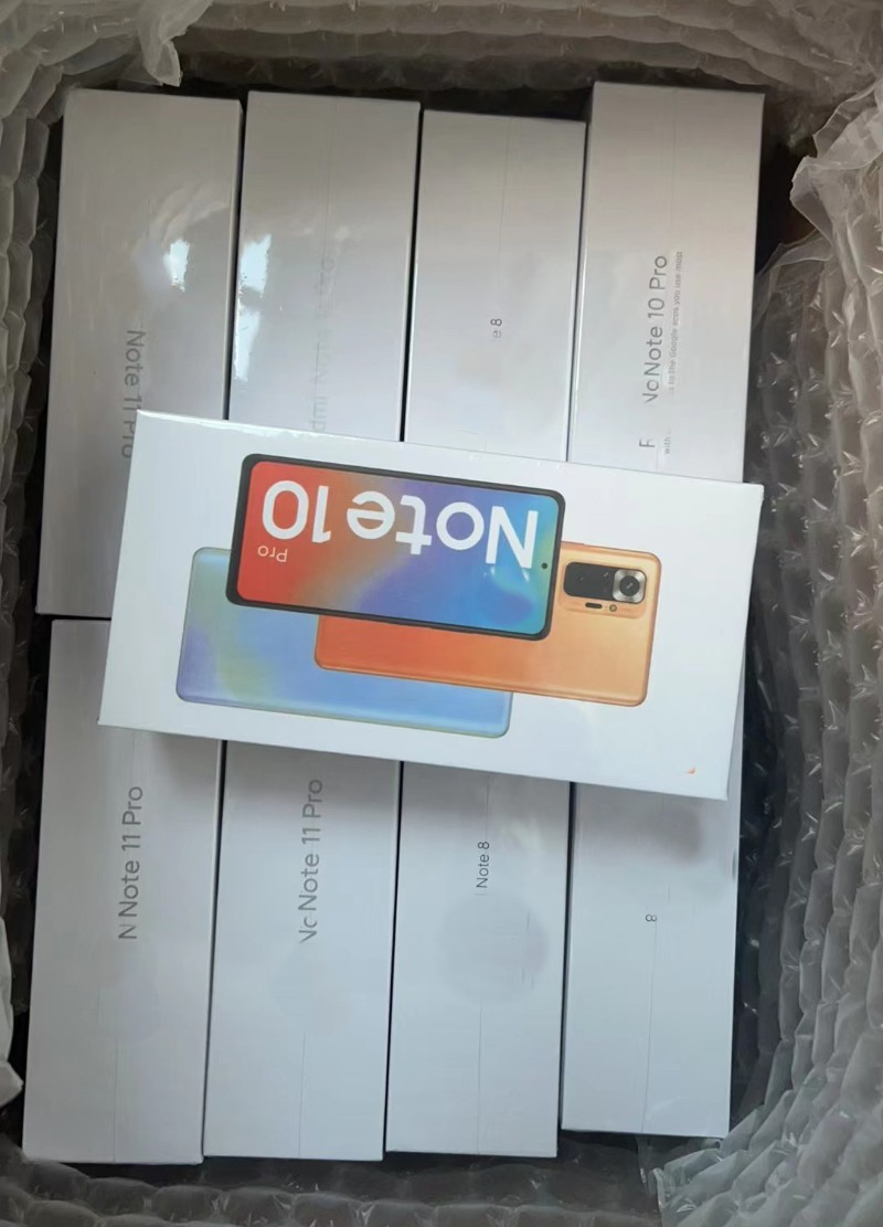 Mobile Phones Original for Note 10 PRO 4G 6.67 Inches 6+128GB Wholesale Mobile Phone Second-Hand Phone