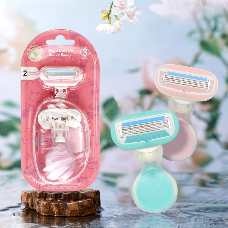 Premium Women's Body Razor with Customizable Replaceable Blades