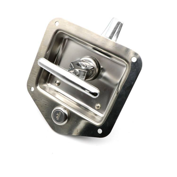 Stainless Steel Folding T Handle Tool Box Latch Paddle Truck Door Tool Box Lock