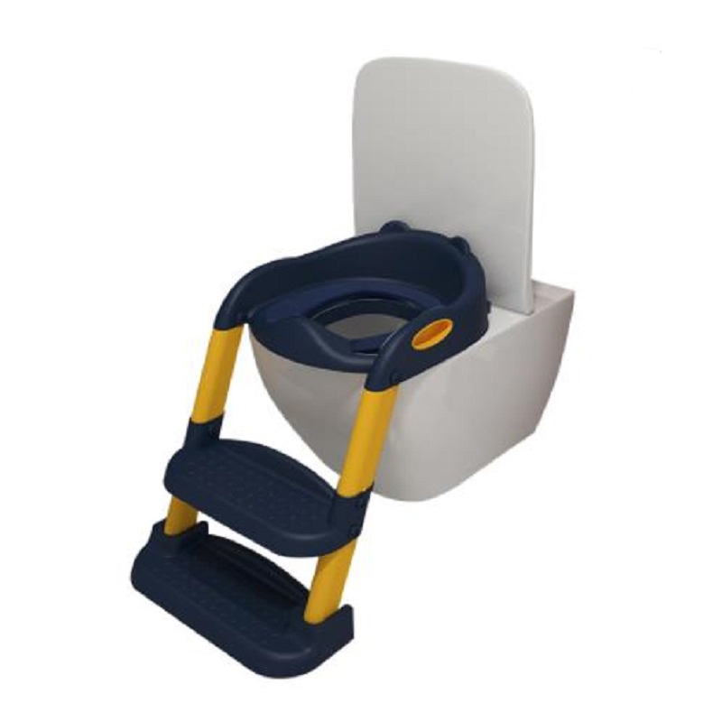 Amazon Hot Sale Soft Potty Toilet Trainer Seat with Step Stool Ladder for Kids