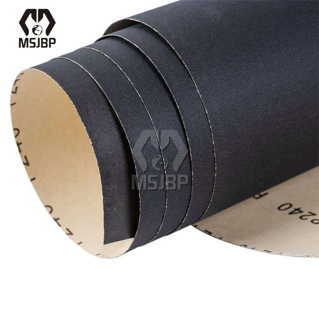 Msjbp Abrasive Paper Roll China Suppliers 1400mm PCE51 Silicon Abrasives Sanding Sandpaper Sheet Roll for Furniture