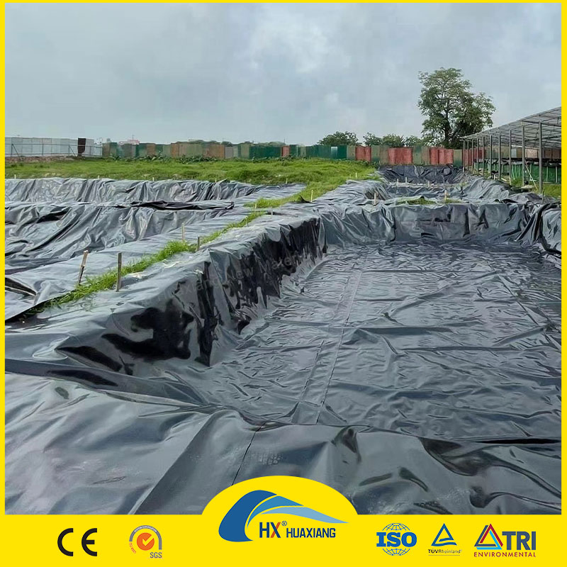 Containment Liner 30mil (CUSTOM SIZE) - Heavy Duty Reinforced Polyethylene, Geomembrane, Pond Liner, Mining and Waste Containment