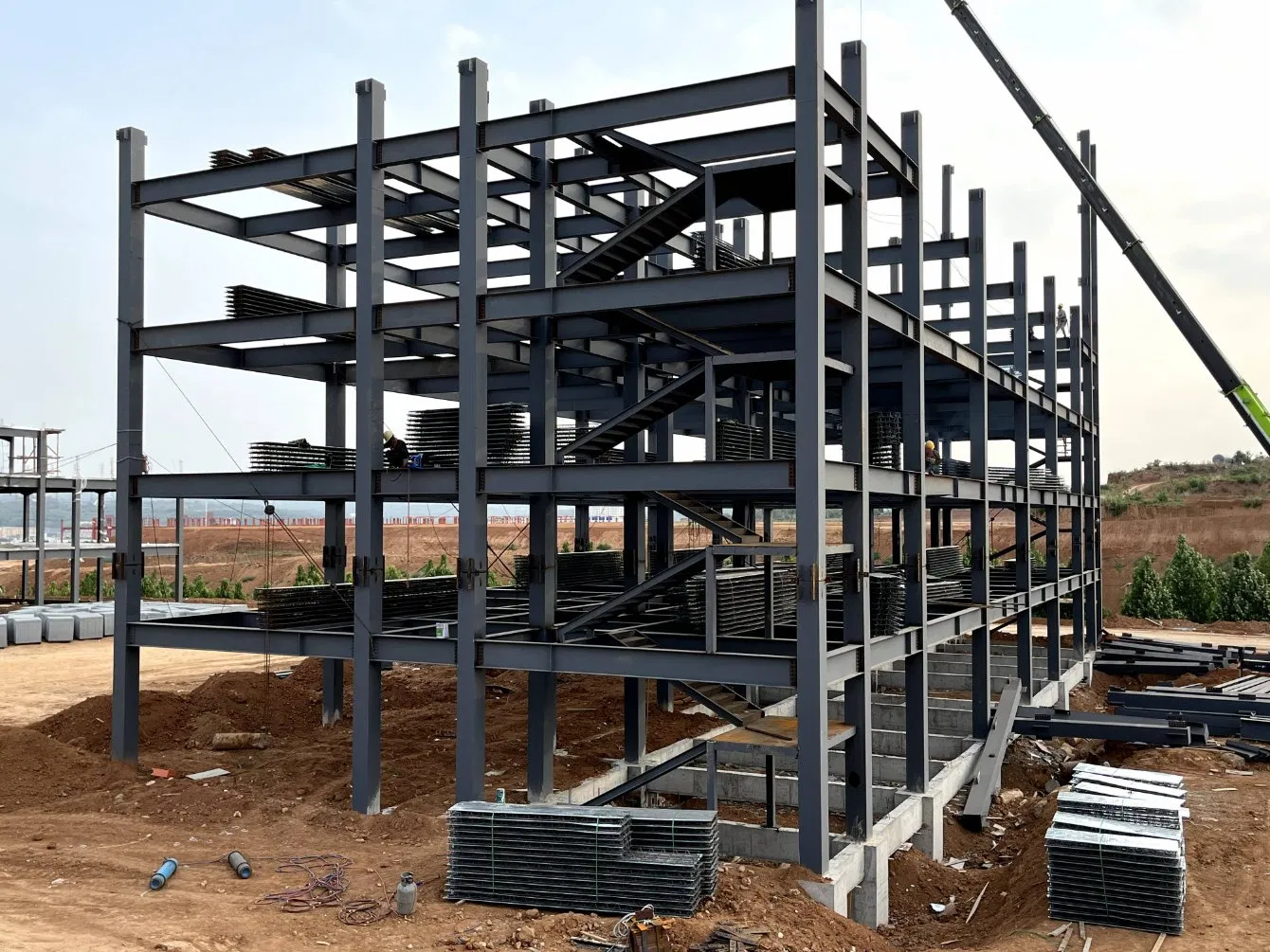 Customized Prefabricated Steel Office Building with Affordable Price and Excellent Quality