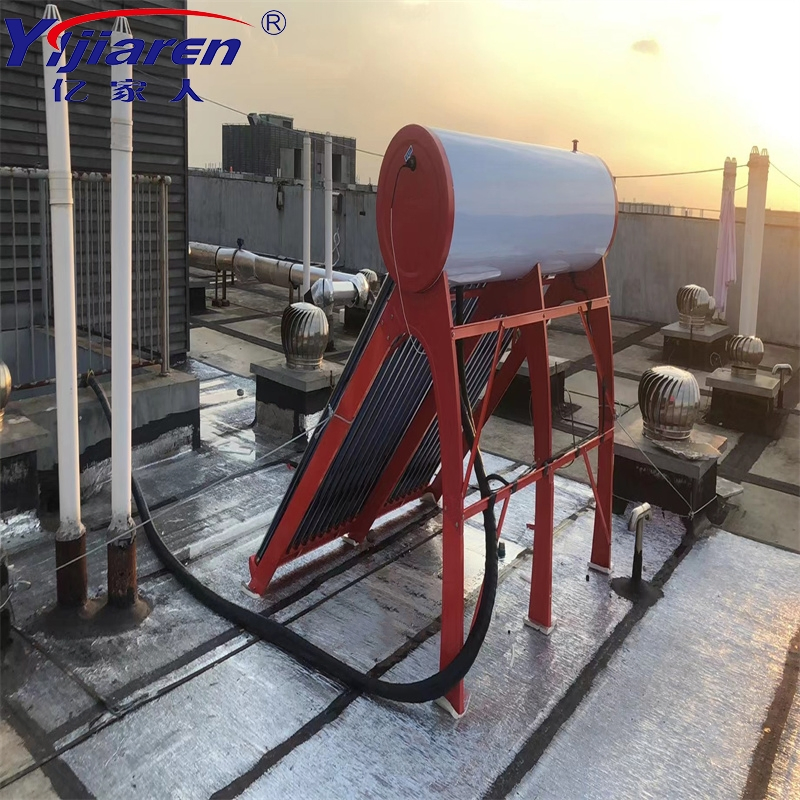 Интегрированный вакуумный солнечный водонагреватель с трубками Krd Titanium