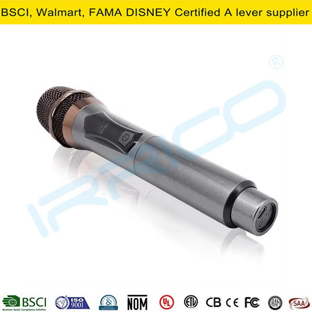 Irrico Wireless Microphone Tiktok Mic Professional Microfono Wireless System Micro Handheld Microphone W108