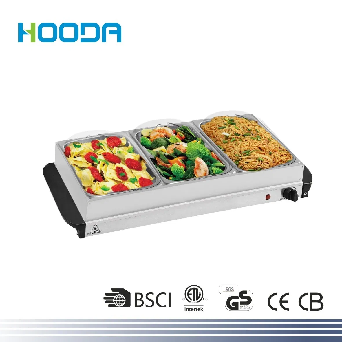 3*1.5L Electric Warming Tray Buffet