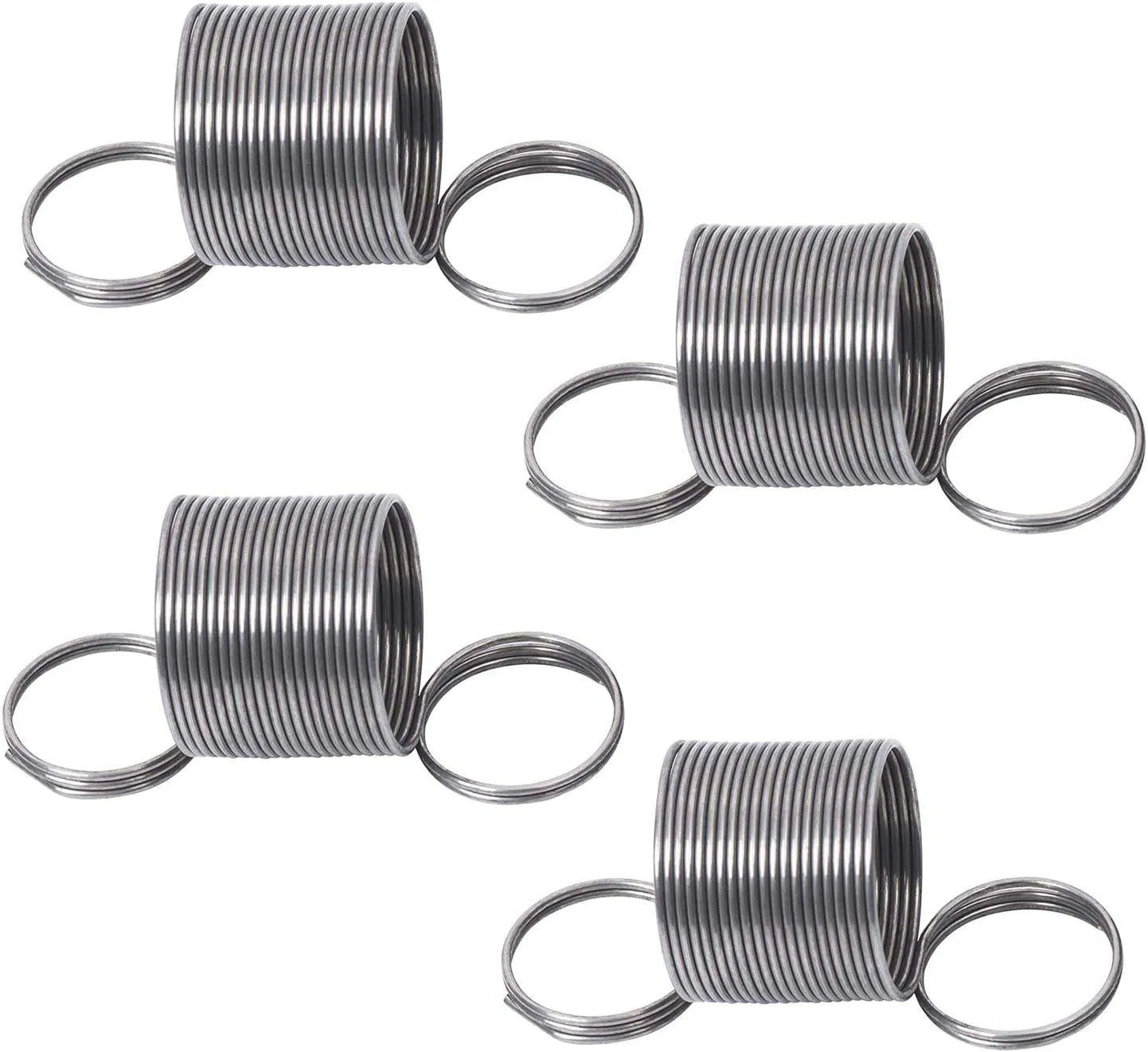 Premium Custom Spring Steel Dual Hook Tension Coil Spring