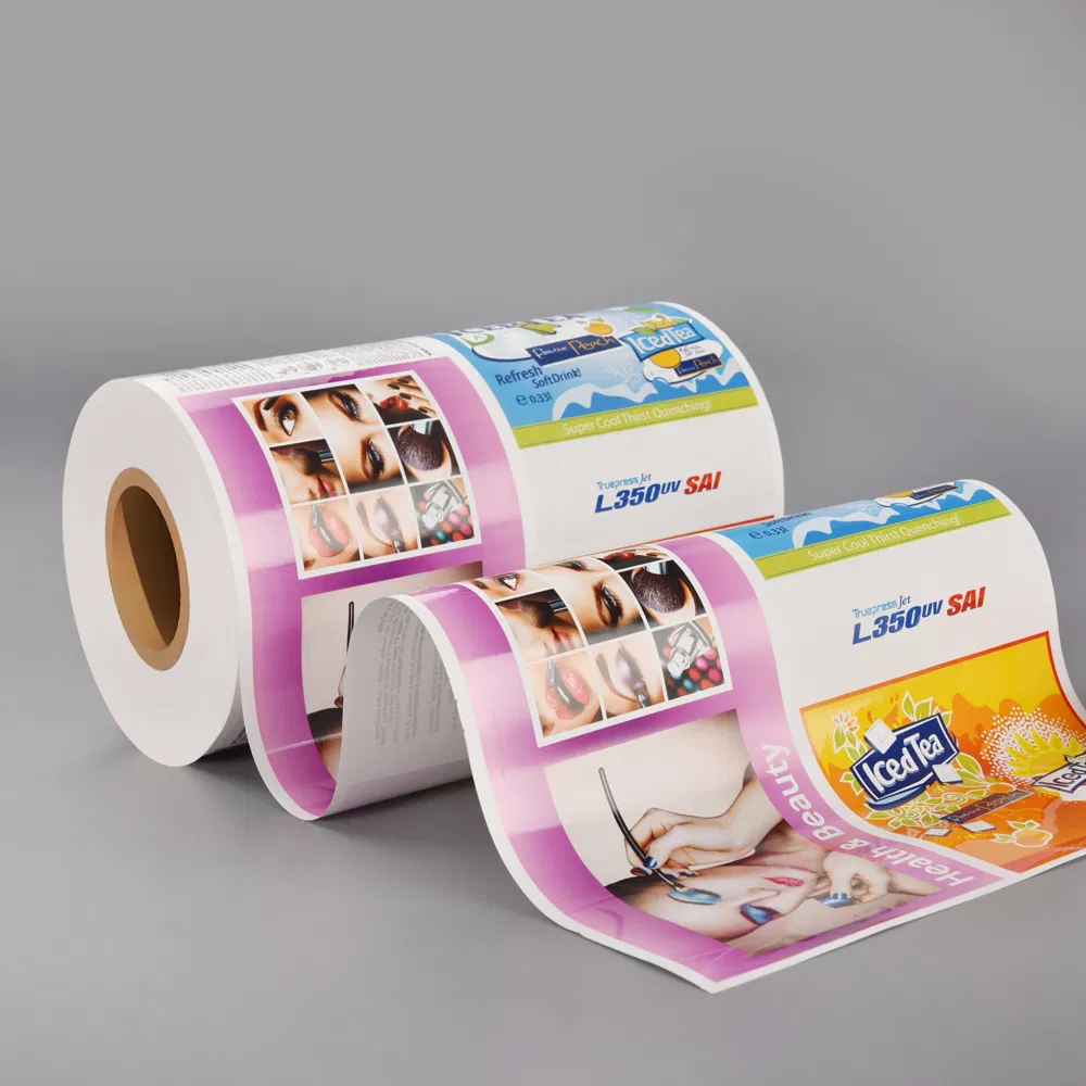 Glossy White BOPP Film for UV Inkjet Promotion Label Adhesive Vinyl