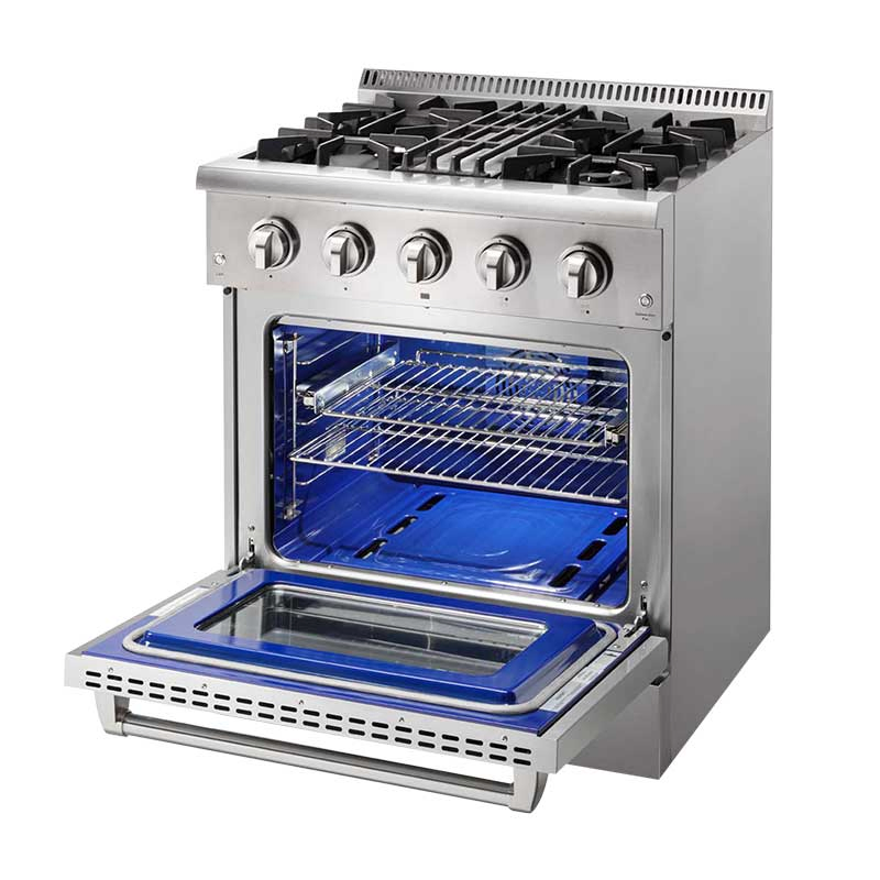 Factory 30 Inch 4 Burner Gas Stove and Electric Oven Hrd3088