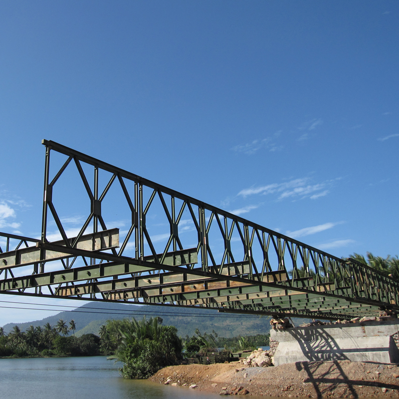 Panel Stand Prefabricated Bridge Manufacturers Portable Steel Construction Rapid Assembly Bailey