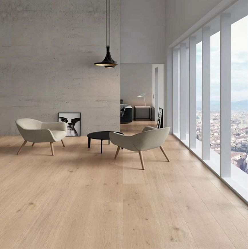 Широкополосная паркетная доска из дуба 190-400 мм