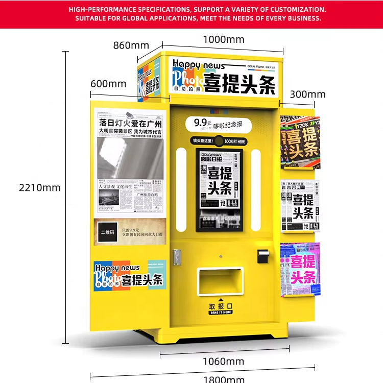 Digital Dola Theme Booth Smart Photo Vending Photo Booth Machine