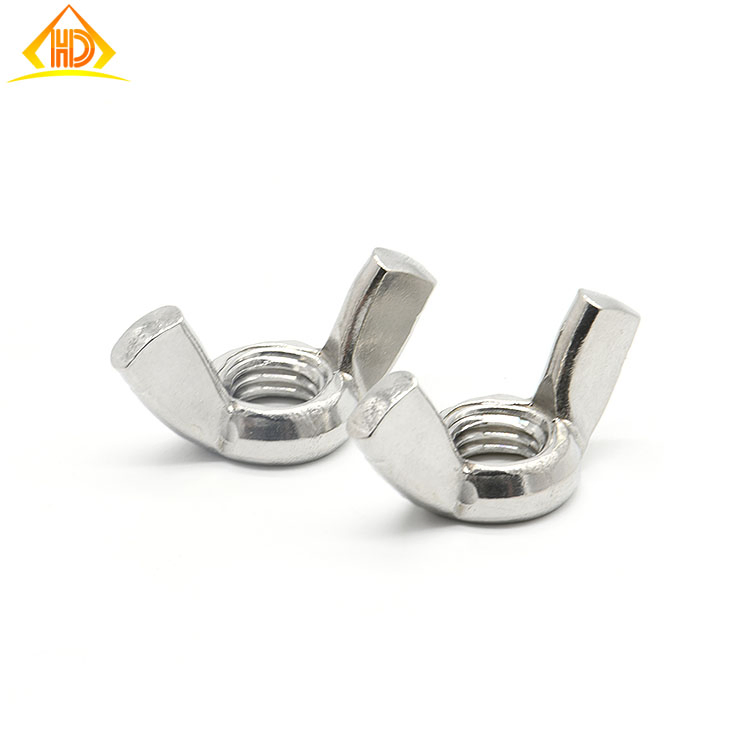 A2 A4 Stainless Steel DIN315 Wing Nut