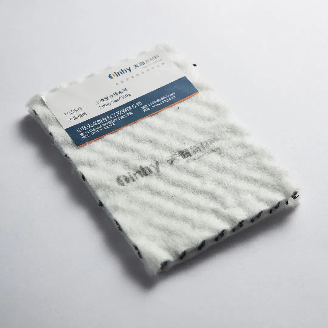 HDPE Mat Three-Dimensional Drainage Network 7.5mm Geonet