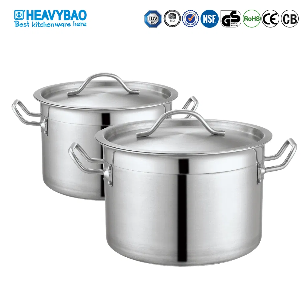 Кастрюля из нержавеющей стали Heavybao, 14 л