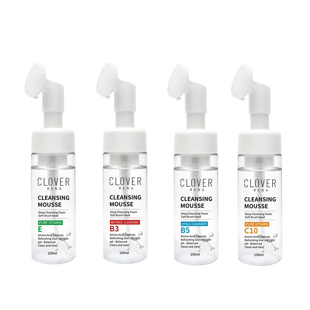 Deeply Cleaning Foam Face Amino Acid Cleanser Mousse Foaming Vitamin C Facial Wash Cleanser