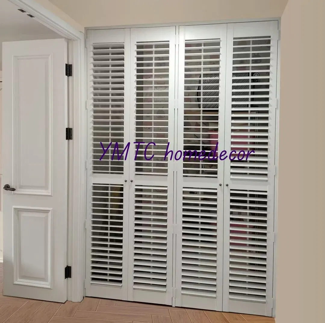 Paulownia Wood Plantation Shutters Timber