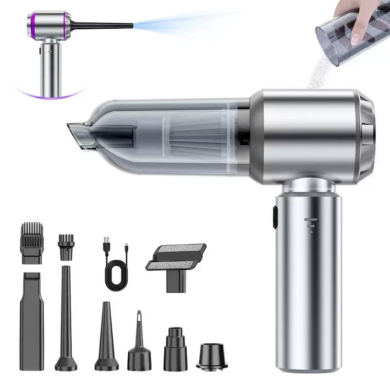Cordless Handheld Car Vacuum Cleaner with Powerful Suction