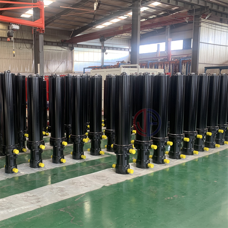 Гидроцилиндр телескопический 3/4/5-ступенчатый для самосвала