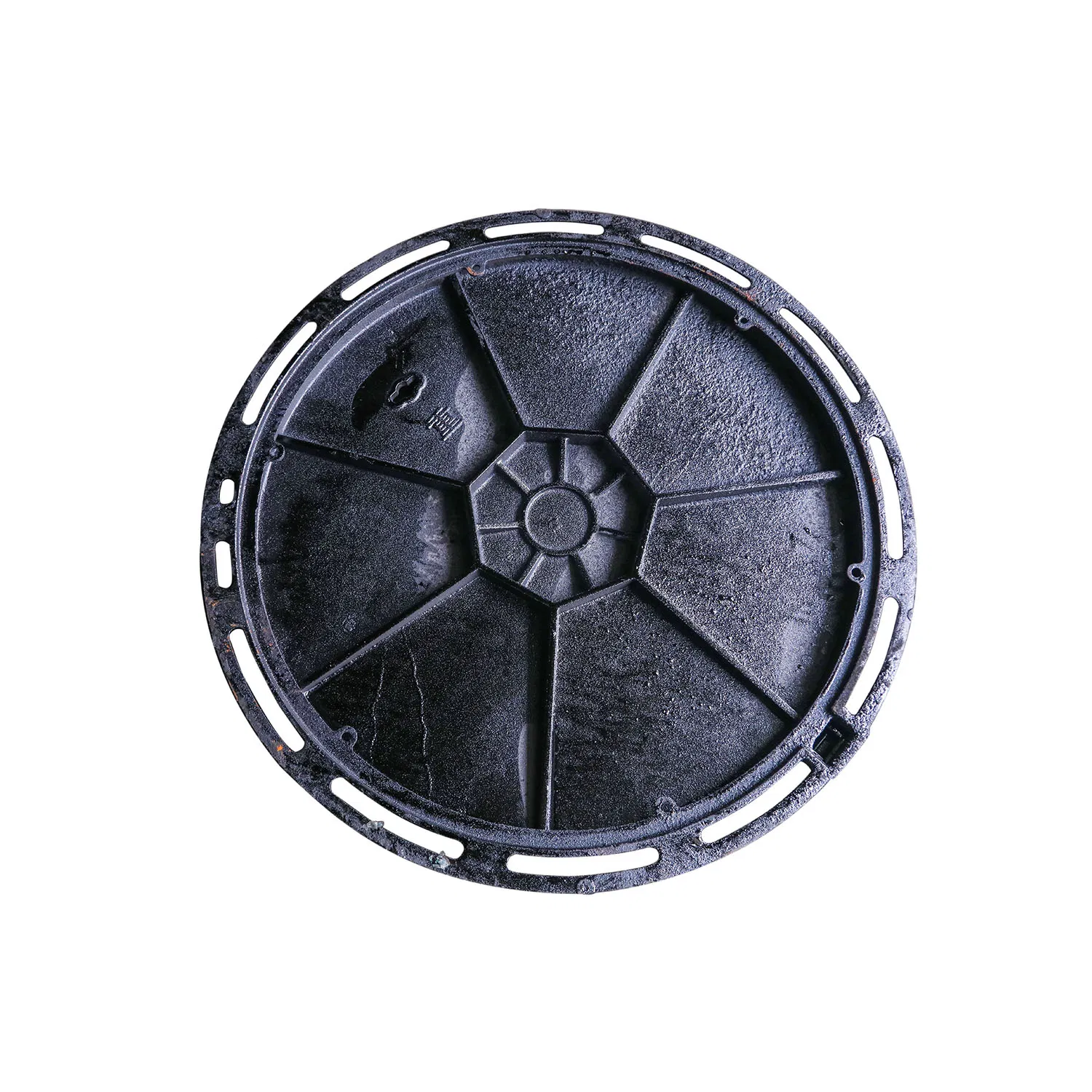 Non Slip Reinforced Ductile Cast Iron Well Lid