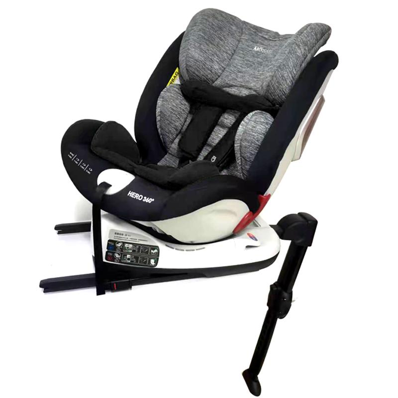 Best Quality Rotational 0 - 12 Years 0 - 36 Kg Car Baby Safety Seat Support Both Forward and Rearward Facing Installed