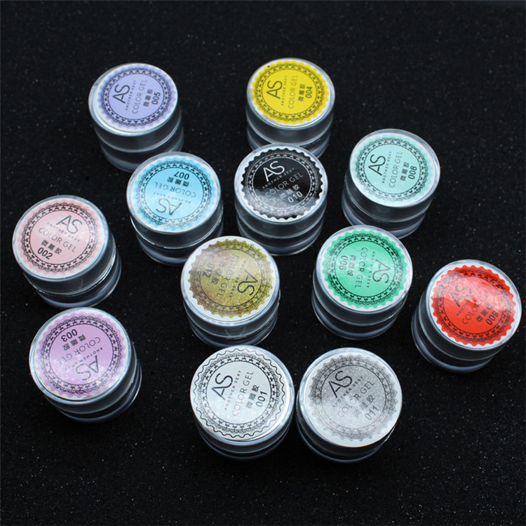 Japanese New Manicure Phototherapy Glue Micro-Carved Sweater Glue Embossed Candy Color Glue Three-Dimensional Embossed Glue 3D Three-Dimensional Modeling