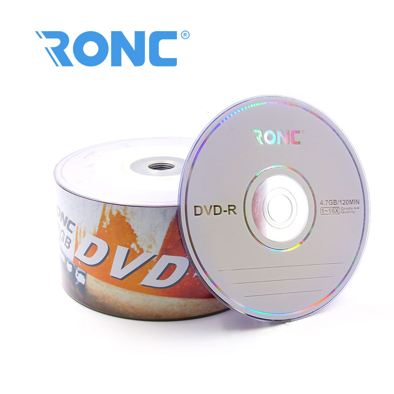 DVD-R 4.7GB 16X для записи, 50 шт.