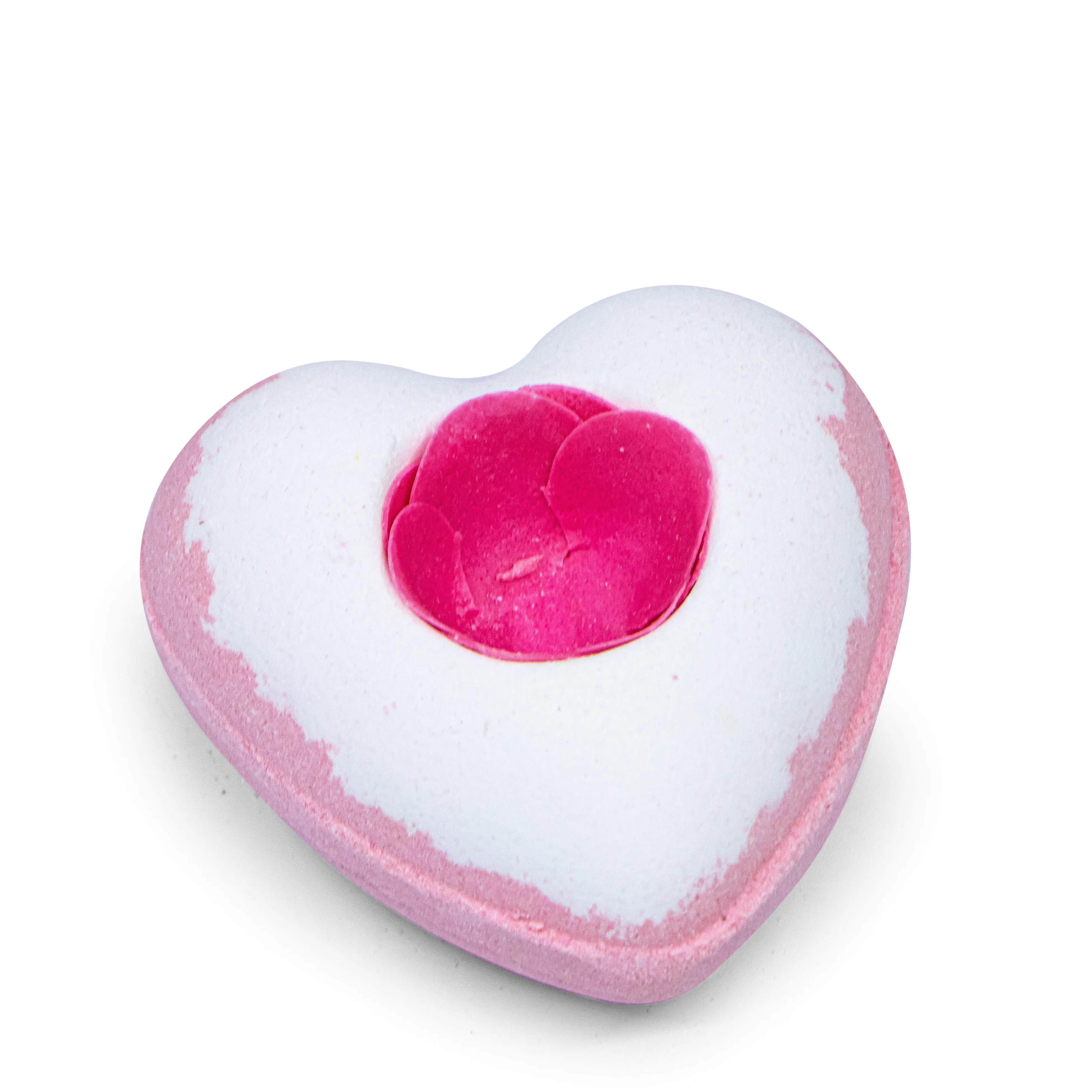 Customized MSDS/100% Natural Heart Shape Bath Bomb Lover's Pink Heart Bath Bombs