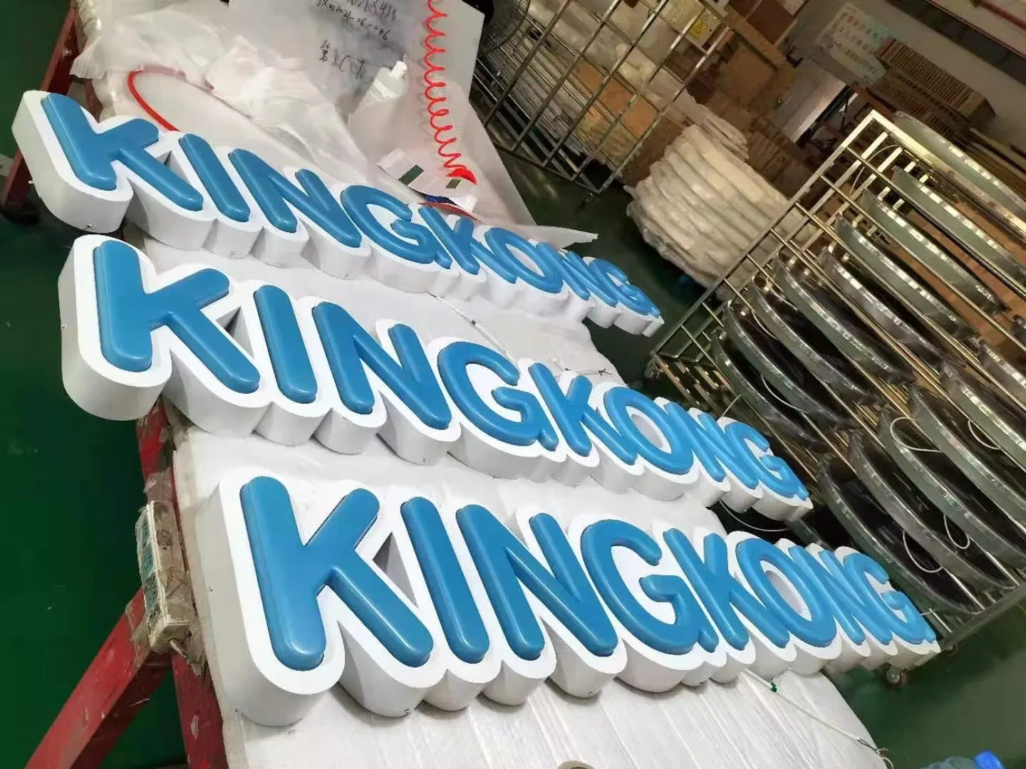 Advertising LED Shop Store Acrylic Vacuum Forming Letter Sign Board