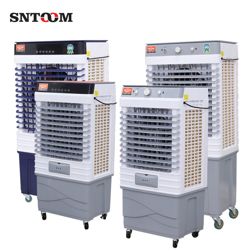 Large Air Domestic Industrial Chiller with Water Cooling Air Conditioning Fan Mobile Factory Commercial Evaporative Cooling Fan