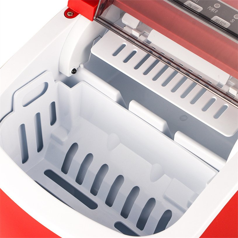 European Standard Small Household Automatic Bullet Visual Mini Ice Maker & Ice Crusher Machine