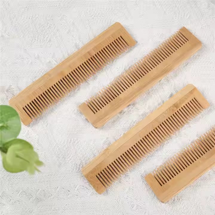 Plastic Free! Eco-Friendly Biodegradable Hotel Dry Amenities Bamboo Hair Comb
