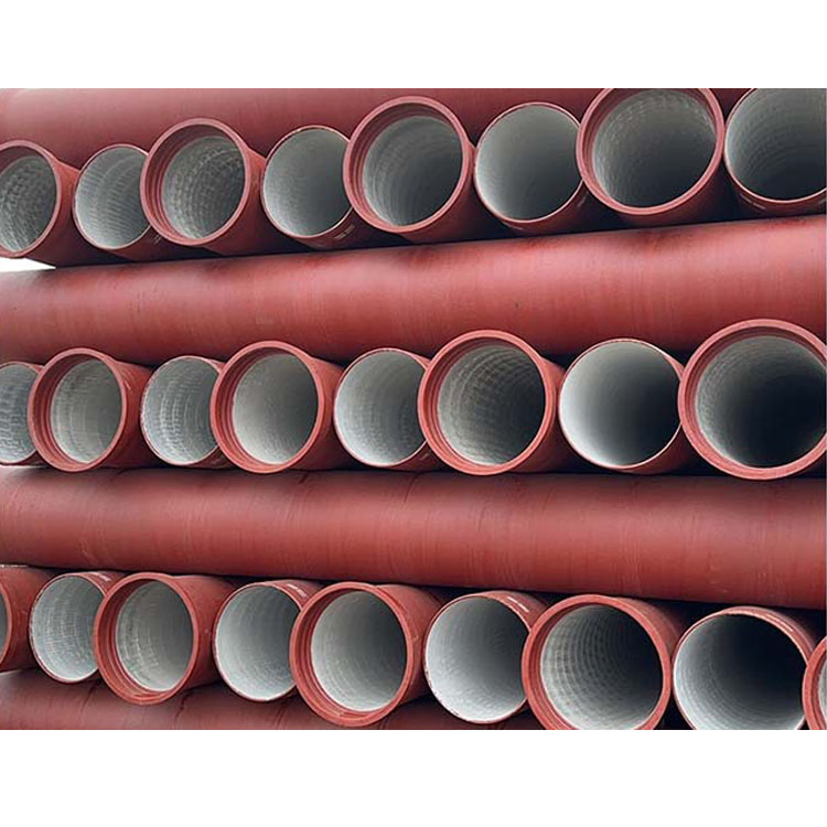 Industrial Black Seamless Centrifugal Lining Welded Di Ductile Iron Pipe Tube Length