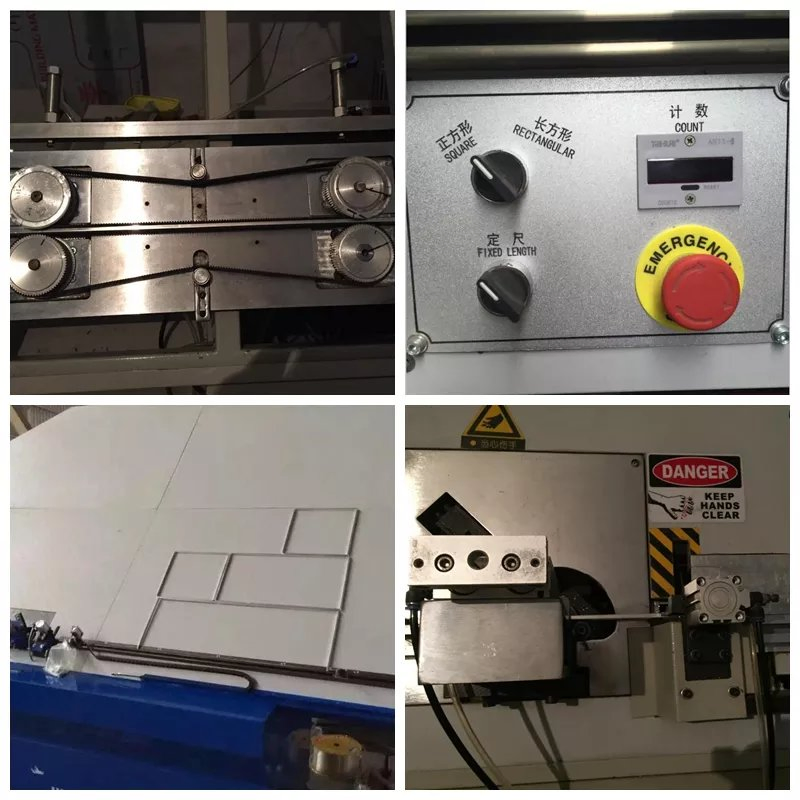 PLC Control Touch Screen Different Specification Automatic Aluminum Spacer Bending Machine