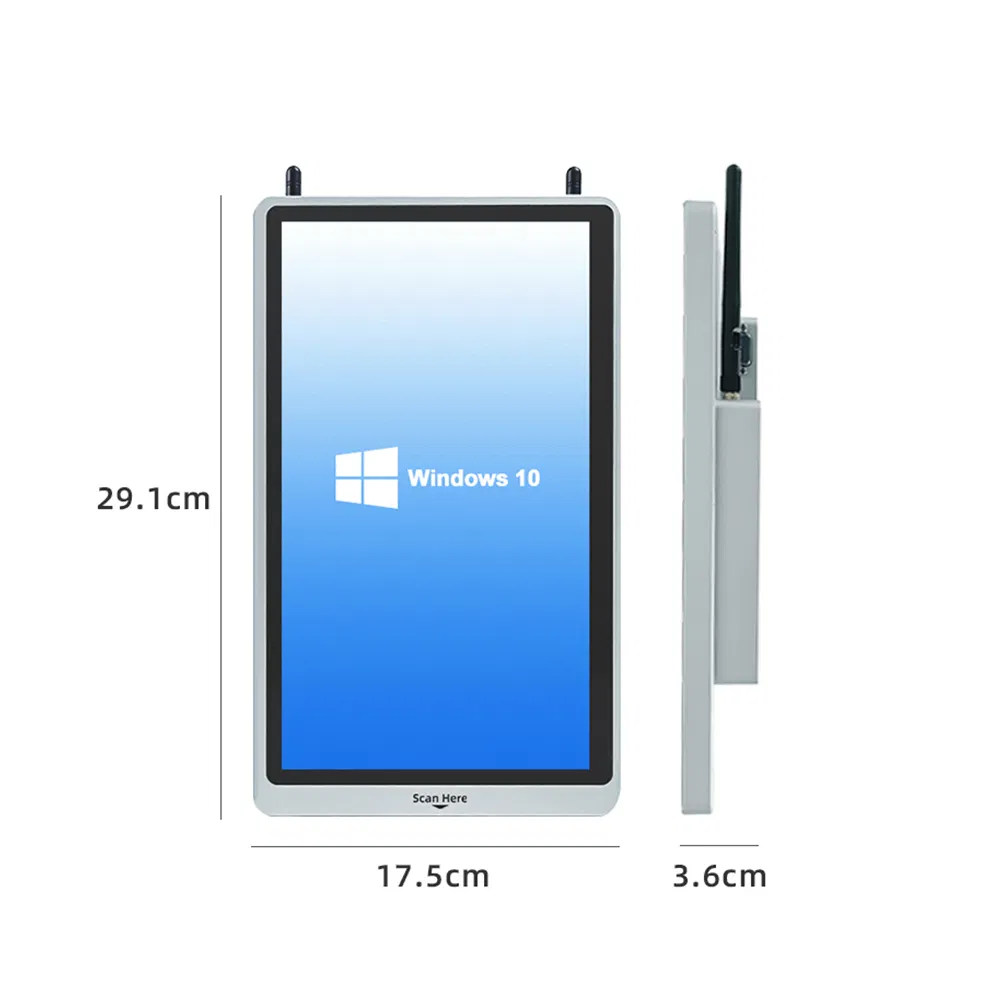 Wall Mounted 10-Inch Touchscreen Payment Terminal Kiosk with Qr Code Scan Er240W