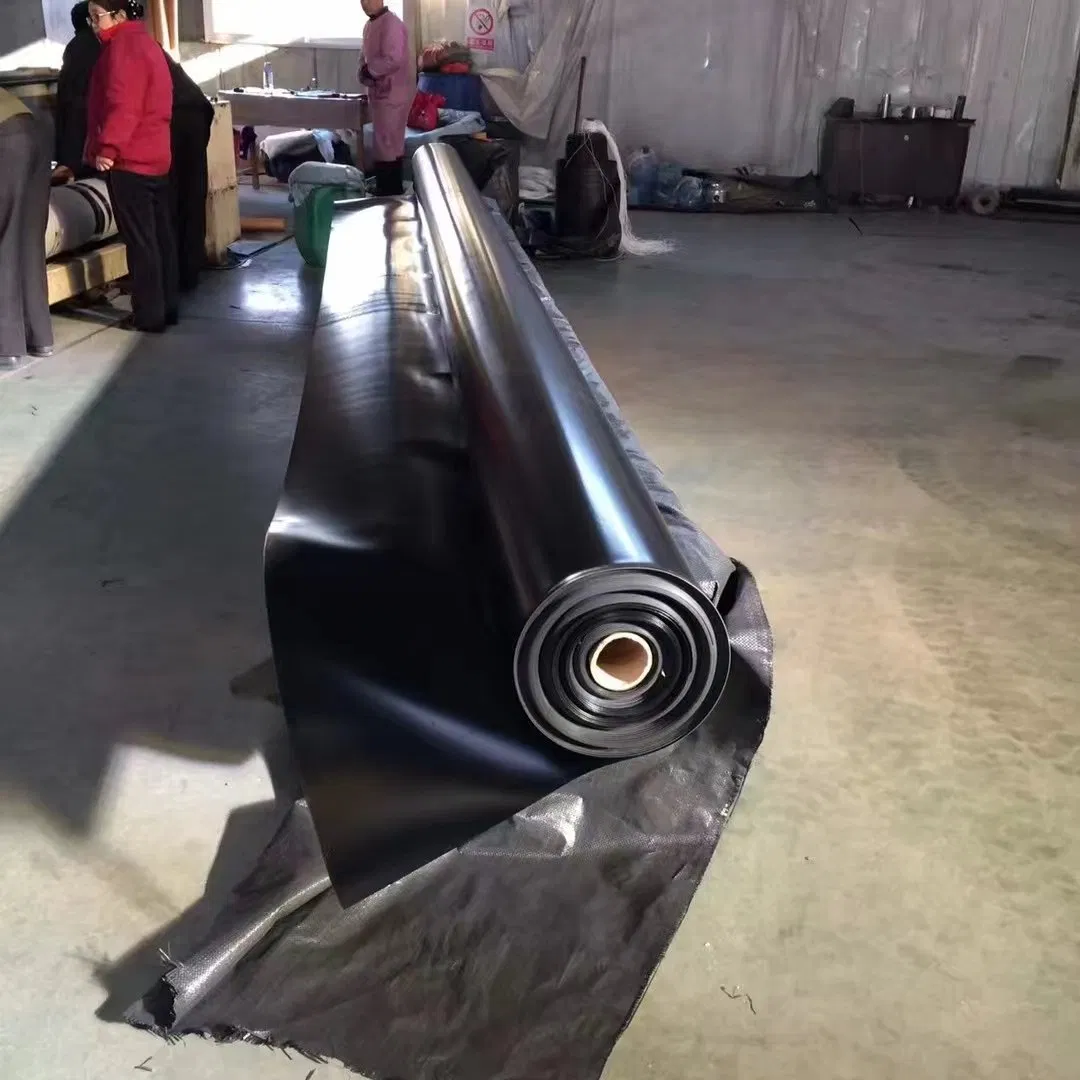 0.5mm 0.75mm 1mm HDPE Waterproof Membrane Pond Pool Liner HDPE Geomembrane