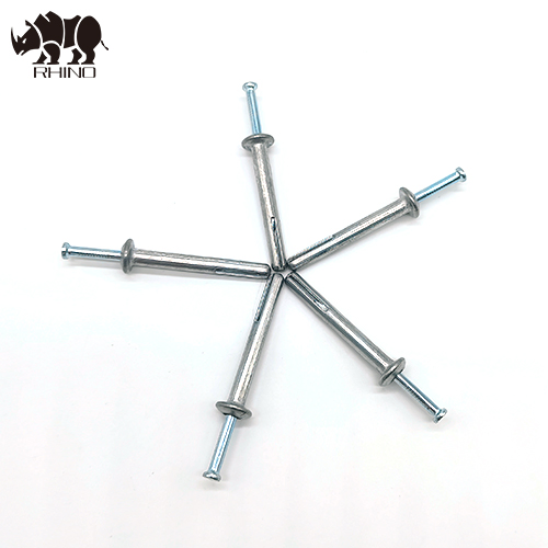 Стальной анкер-гвоздь для бетона с цинковым покрытием