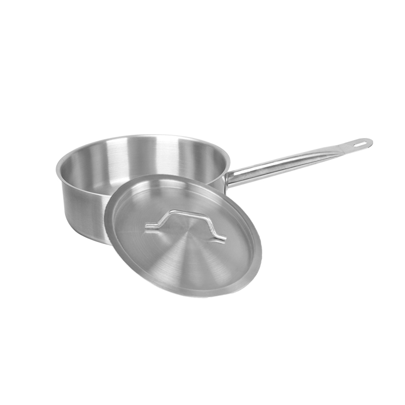 Классическая кастрюля из нержавеющей стали