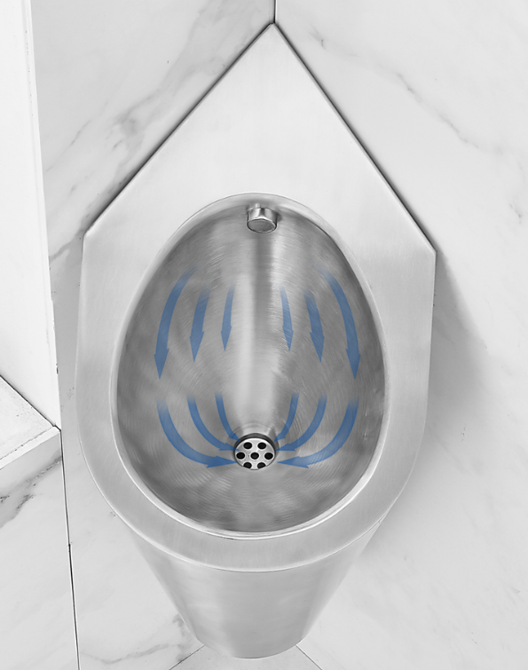 Toilet Man Urinals Stainless Steel Urinal Sheet Metal Fabrication Deep Drawn