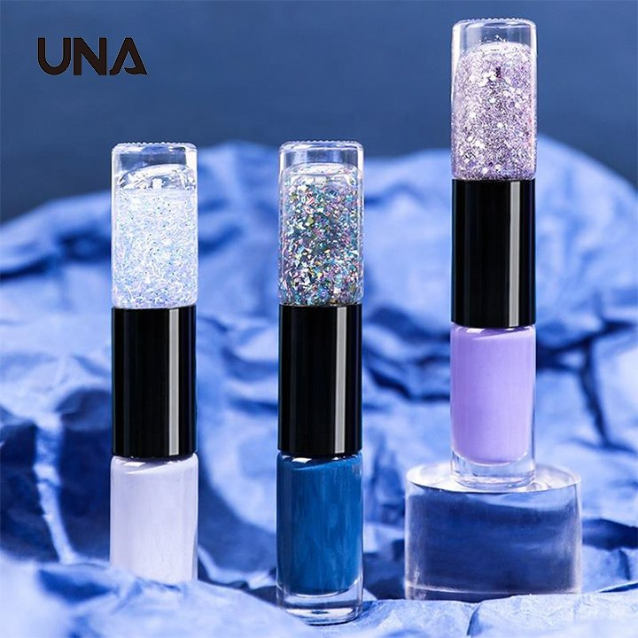 2*6ml Unique Double-Headed Two-Color Nail Polish Free Baking Quick-Drying Long-Lasting Oiliness Nail Polish Suppliers