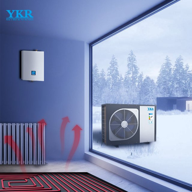 DC Inverter Heat Pump 15kw R32 10kw 15kw 20kw Split Type DC Inverter Heat Pump Water Heater